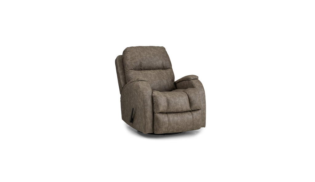 Zena Swivel Recliner Taupe