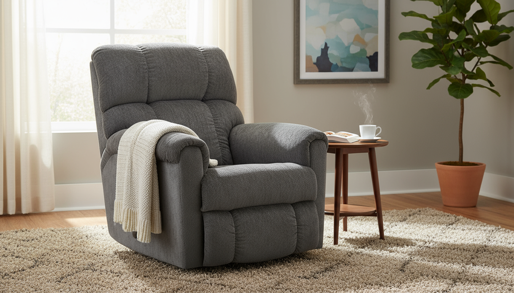 Norton Recliner in a cozy living room setting
