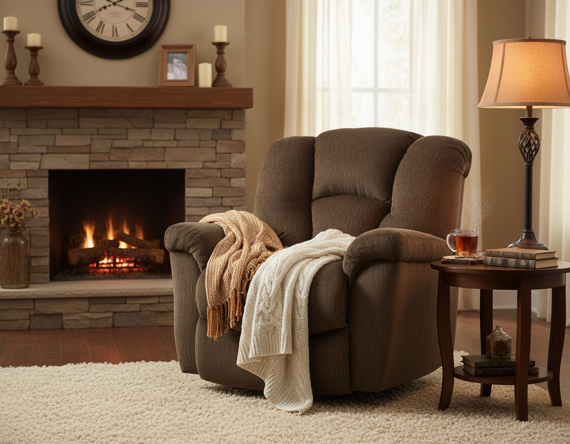 Warm Equalizer Fudge Recliner Image